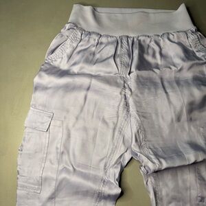 Cinq a Sept Gray Joggers Relaxed Fit Soft Fabric